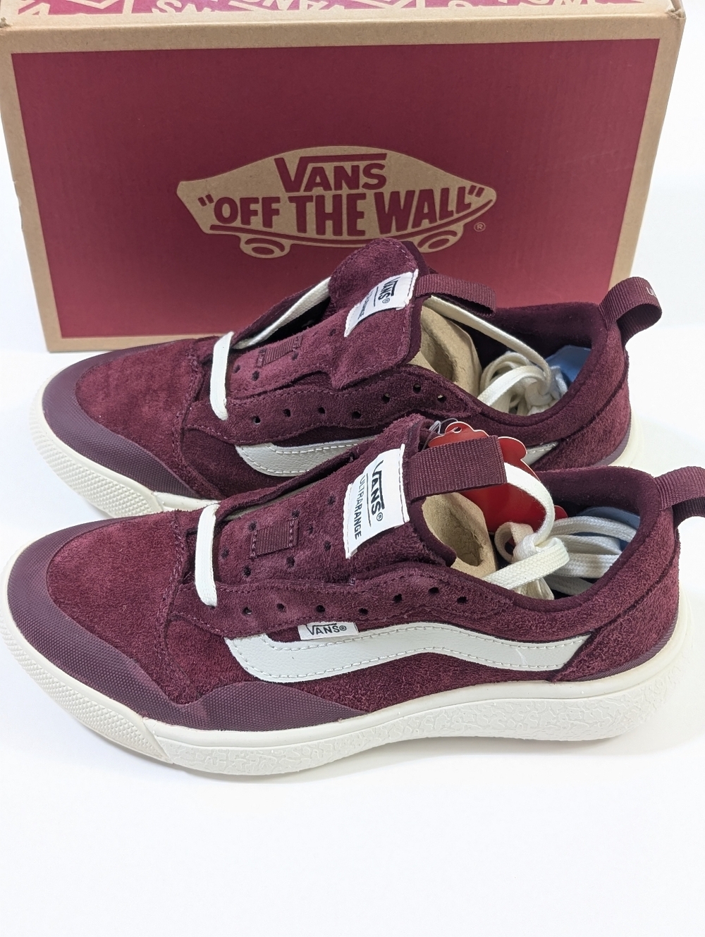 VANS, UltraRange Exo Sneakers, Port Royal/Marshmallow Suede, Unisex - Picture 3 of 7